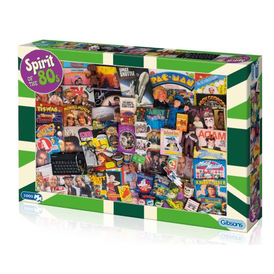 Puzzle Gibsons Espíritu de los Años 80 de 1000 Piezas