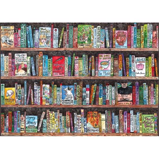 Puzzle Gibsons Estantes de Juegos de Palabras de 1000 Piezas