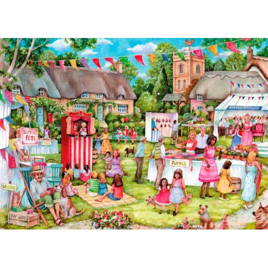 Puzzle Gibsons Feria de la Vendimia de 1000 Piezas