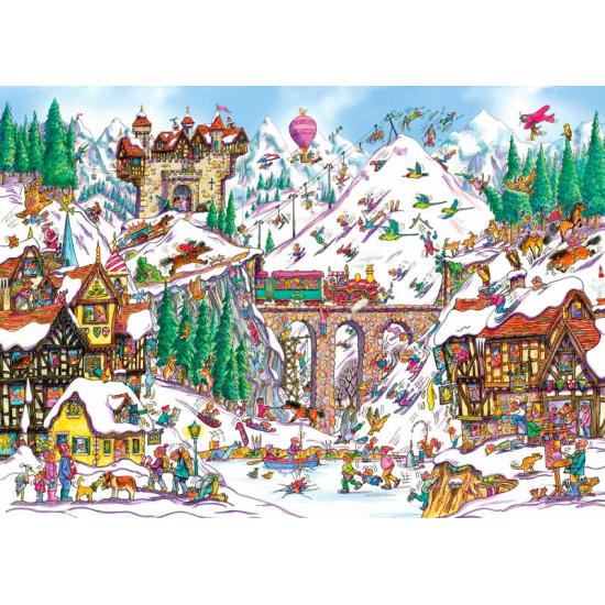 Puzzle Gibsons Fuera de Pista de 1000 Piezas