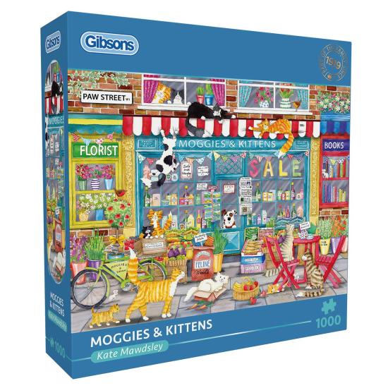 Puzzle Gibsons Gatos y Mininos de 1000 Piezas
