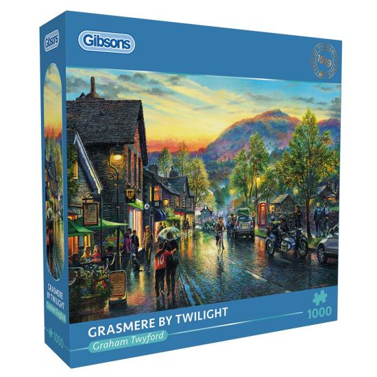 Puzzle Gibsons Grasmere Al Anochecer de 1000 Piezas