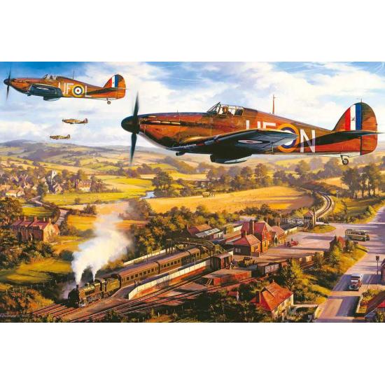 Puzzle Gibsons Huracanes de Tangmere de 500 Piezas