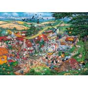 Puzzle Gibsons I Love, La Granja de 1000 Piezas