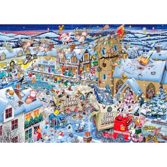 Puzzle Gibsons I Love, La Navidad de 1000 Piezas