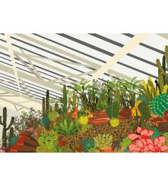 Puzzle Gibsons Invernadero de Cactus de 500 Piezas