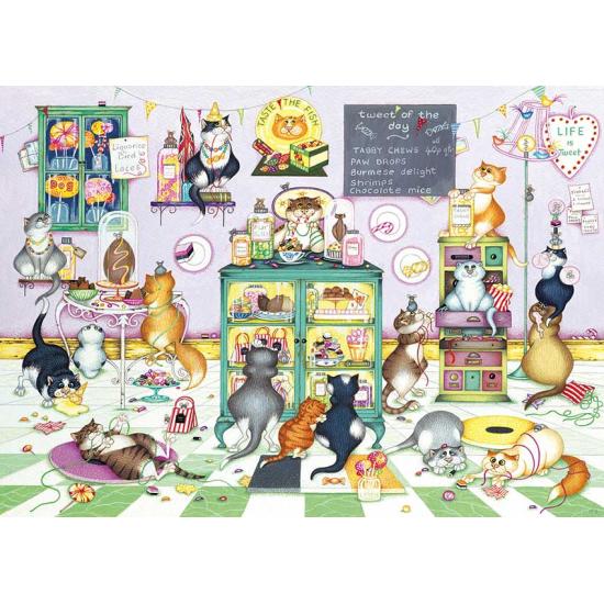 Puzzle Gibsons La Vida es Dulce  de 1000 Piezas Puzzle Gibsons La Vida es Dulce  de 1000 Piezas