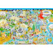 Puzzle Gibsons Londres Desde Arriba de 500 Piezas