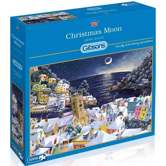 Puzzle Gibsons Luna de Navidad  de 1000 Piezas Puzzle Gibsons Luna de Navidad  de 1000 Piezas