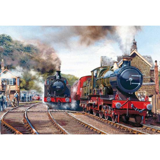 Puzzle Gibsons Máquinas de Vapor de Leyenda de 500 Piezas Puzzle Gibsons Máquinas de Vapor de Leyenda de 500 Piezas