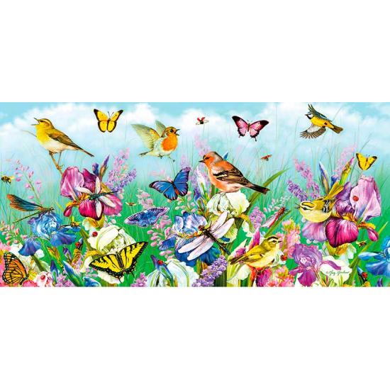 Puzzle Gibsons Mariposas y Flores de 636  Piezas