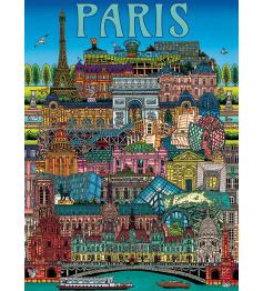 Puzzle Gibsons Paisaje Urbano De París de 500 Piezas