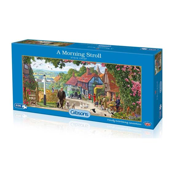 Puzzle Gibsons Paseo Matutino de 636  Piezas