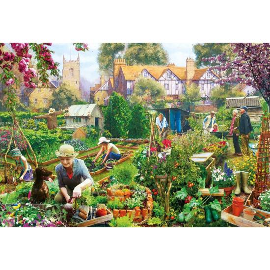 Puzzle Gibsons Pasillos Verdes de 500 Piezas Puzzle Gibsons Pasillos Verdes de 500 Piezas