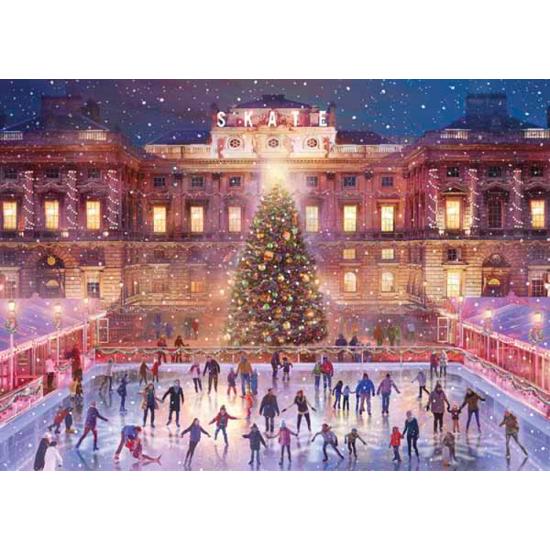 Puzzle Gibsons Patinaje al Atardecer de 500 Piezas