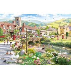 Puzzle Gibsons Patos junto al Puente de 1000 Piezas