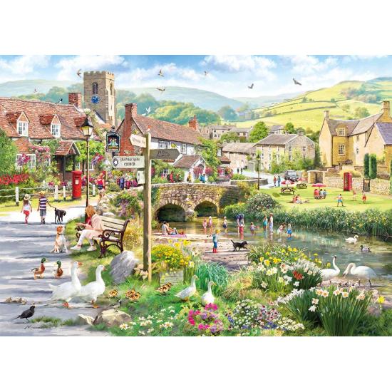 Puzzle Gibsons Patos junto al Puente de 1000 Piezas