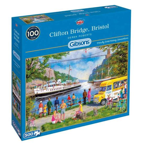 Puzzle Gibsons Puente de Clifton Bristol de 500 Piezas Puzzle Gibsons Puente de Clifton Bristol de 500 Piezas