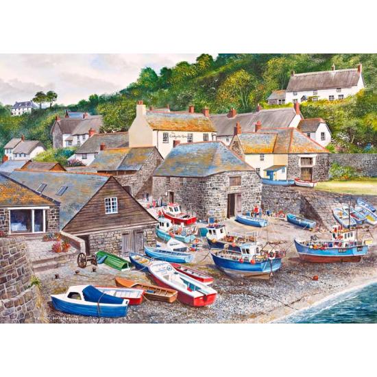 Puzzle Gibsons Puerto de Cadgwith de 1000 Piezas Puzzle Gibsons Puerto de Cadgwith de 1000 Piezas