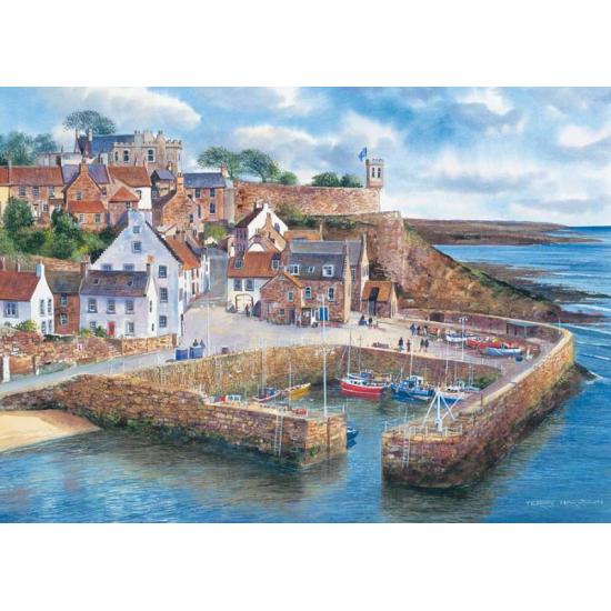Puzzle Gibsons Puerto de Crail de 1000 Piezas