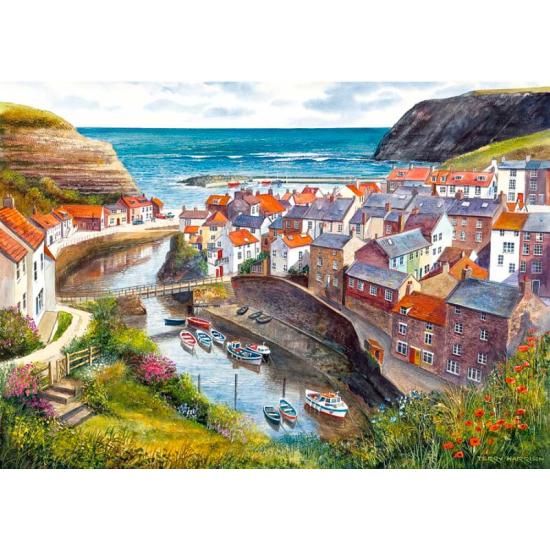 Puzzle Gibsons Puerto de Staithes de 1000 Piezas