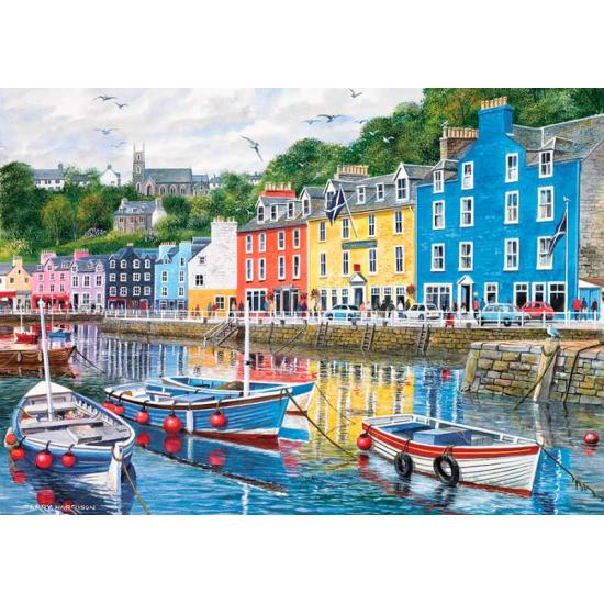Puzzle Gibsons Puerto de Tobermory de 1000 Piezas Puzzle Gibsons Puerto de Tobermory de 1000 Piezas