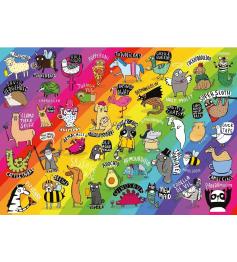 Puzzle Gibsons Punimals de 500 Piezas