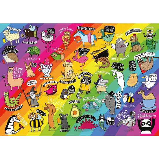 Puzzle Gibsons Punimals de 500 Piezas Puzzle Gibsons Punimals de 500 Piezas