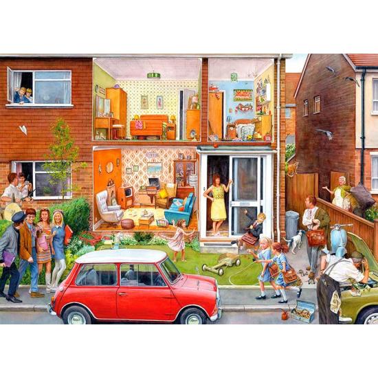 Puzzle Gibsons Recuerdos de los Sesenta de 1000 Piezas