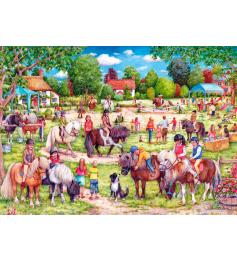 Puzzle Gibsons Shetland Pony Club de 1000 Piezas