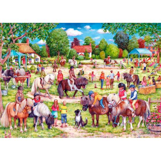 Puzzle Gibsons Shetland Pony Club de 1000 Piezas Puzzle Gibsons Shetland Pony Club de 1000 Piezas