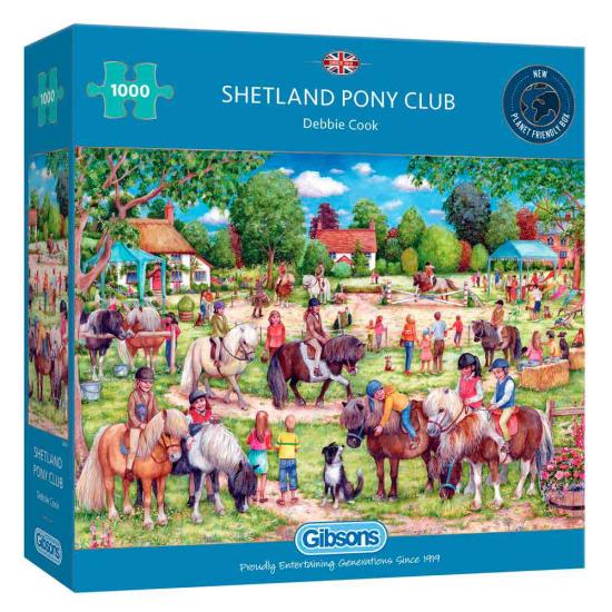 Puzzle Gibsons Shetland Pony Club de 1000 Piezas Puzzle Gibsons Shetland Pony Club de 1000 Piezas