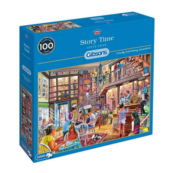 Puzzle Gibsons Tiempo para Historias de 1000 Piezas