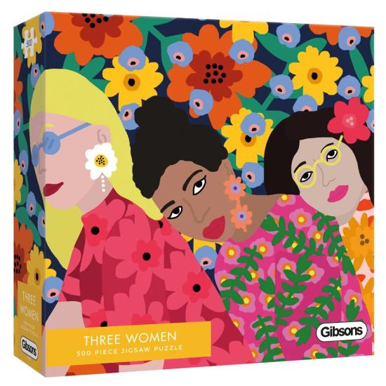 Puzzle Gibsons Tres Mujeres de 500 Piezas Puzzle Gibsons Tres Mujeres de 500 Piezas