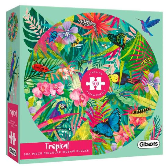Puzzle Gibsons Tropical de 500 Piezas