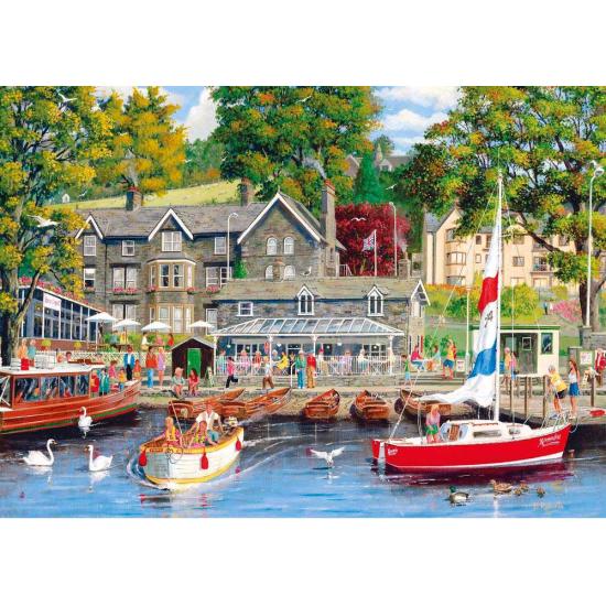 Puzzle Gibsons Verano en Ambleside de 1000 Piezas