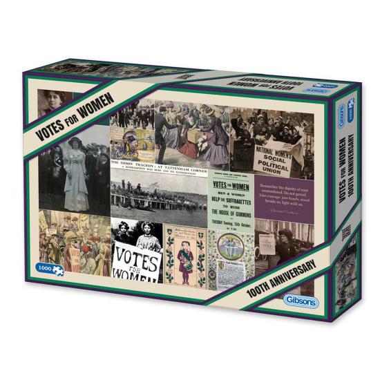 Puzzle Gibsons Voto para la Mujer (100º Aniv.) de 1000 Piezas