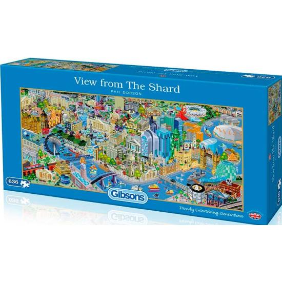 Puzzle Gibsons  Vista desde el Shard 636  Piezas
