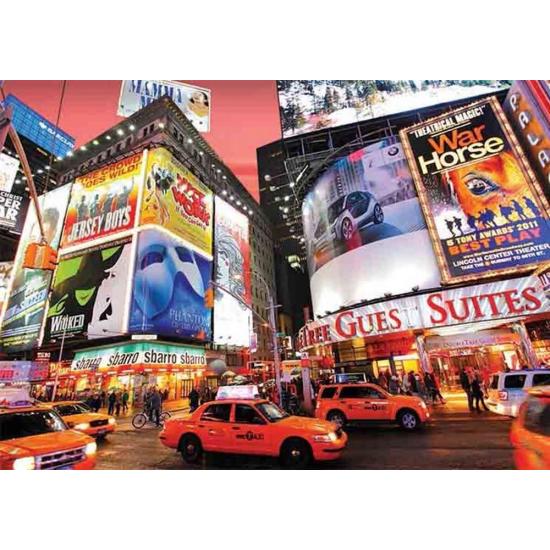Puzzle Gold Broadway, Times Square, New York de 1500 Piezas