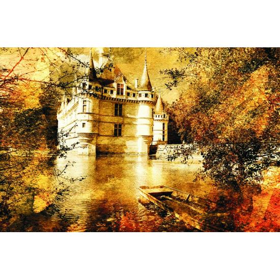 Puzzle Gold Castillo de Azay Le Rideau de 500 Piezas
