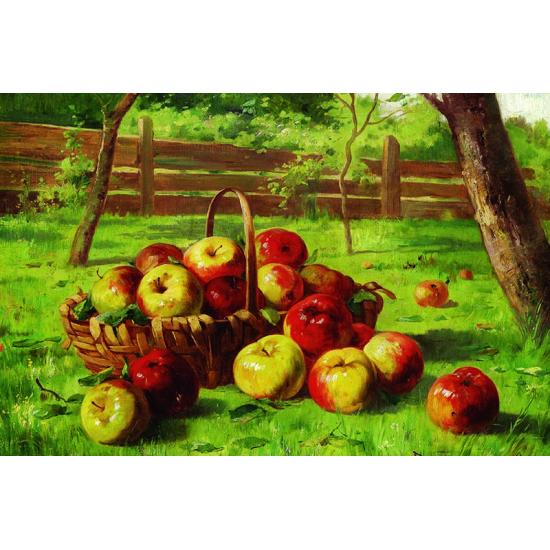 Puzzle Gold Cesta de Manzanas de 500 Piezas