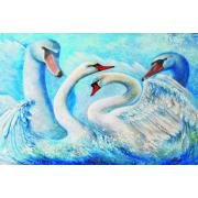 Puzzle Gold Cisnes de 1000 Piezas