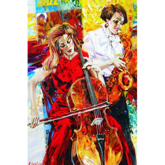 Puzzle Gold Concierto de Jazz de 1500 Piezas