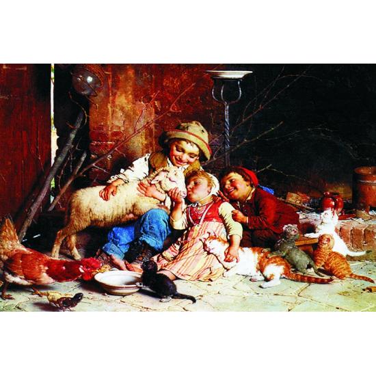 Puzzle Gold El Corral de 1000 Piezas Puzzle Gold El Corral de 1000 Piezas