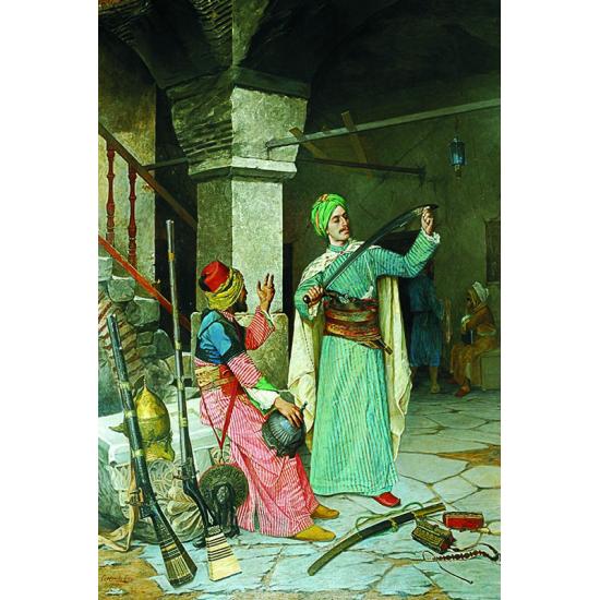 Puzzle Gold El Mercado de Armas de 2000 Piezas