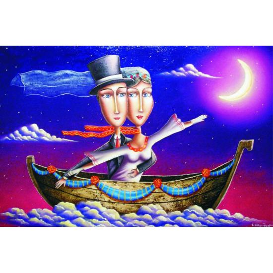 Puzzle Gold El Viaje de Novios de 1000 Piezas