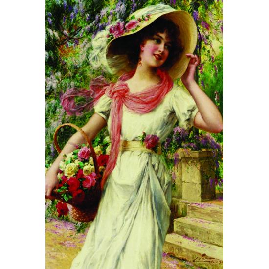 Puzzle Gold En Jardín de Flores de 1000 Piezas