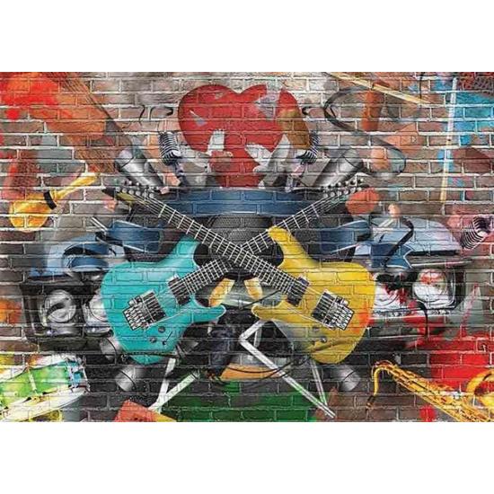 Puzzle Gold Graffiti Musical de 1500 Piezas
