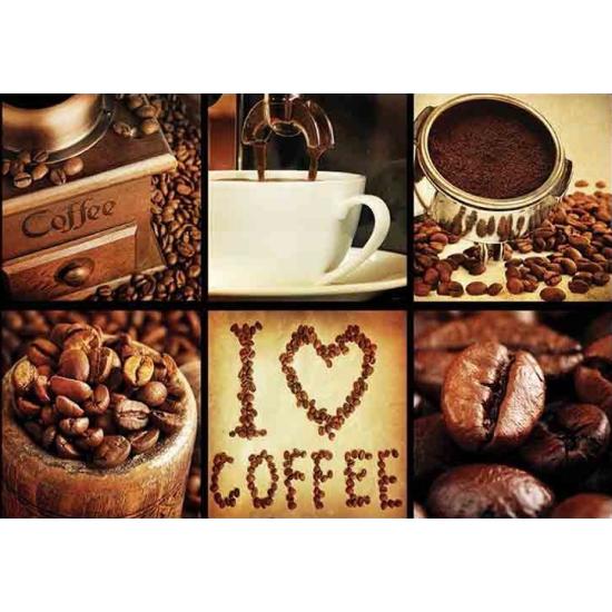 Puzzle Gold I Love Coffee de 1000 Piezas Puzzle Gold I Love Coffee de 1000 Piezas