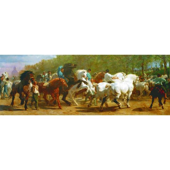 Puzzle Gold La Feria del Caballo de 1000 Piezas